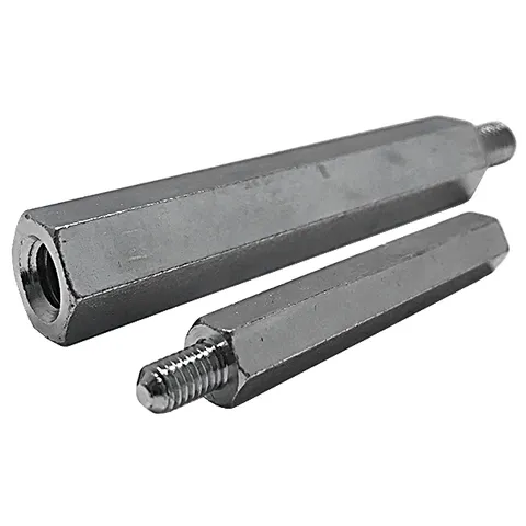 Стойка металлическая резьбовая h=120mm, d=10mm, с резьбой M6