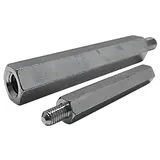 Стойка металлическая резьбовая h=120mm, d=10mm, с резьбой M6