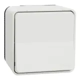 Выключатель Schneider Electric Mureva, S, переключатель открытой установки, белый, IP55