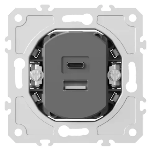 USB зарядное устройство, 12Вт тип A, С , серия DB