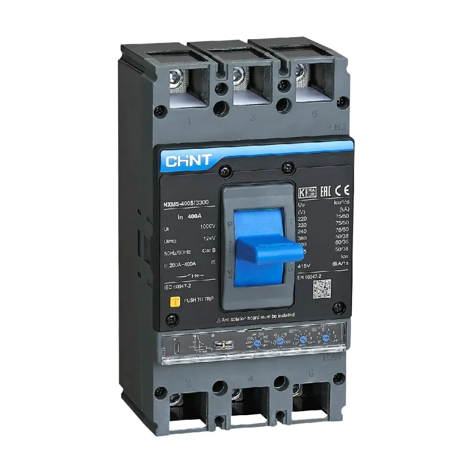 Авт. выкл. NXMS-400H/3Р 400A 70кА с электронным расцепителем (R)