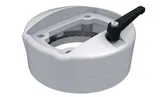 Держатель панели поворотный (310°) ETR120 с фиксацией, ⌀130мм, RAL7035, m=1,3кг