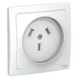 Розетка Systeme Electric Blanca, скрытой установки силовая 2Р+N, 32А, 250В, белый