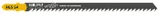 Пилки для лобзика HGS 54, 5 шт.упак., 180x7,8x1,27 мм - 4 tpi - HCS WILPU (аналог BOSCH T744D)