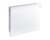 EMFF3 72W, Щит встраиваемый металлический, 3 ряда, 72 мод., белая дверь, IP30