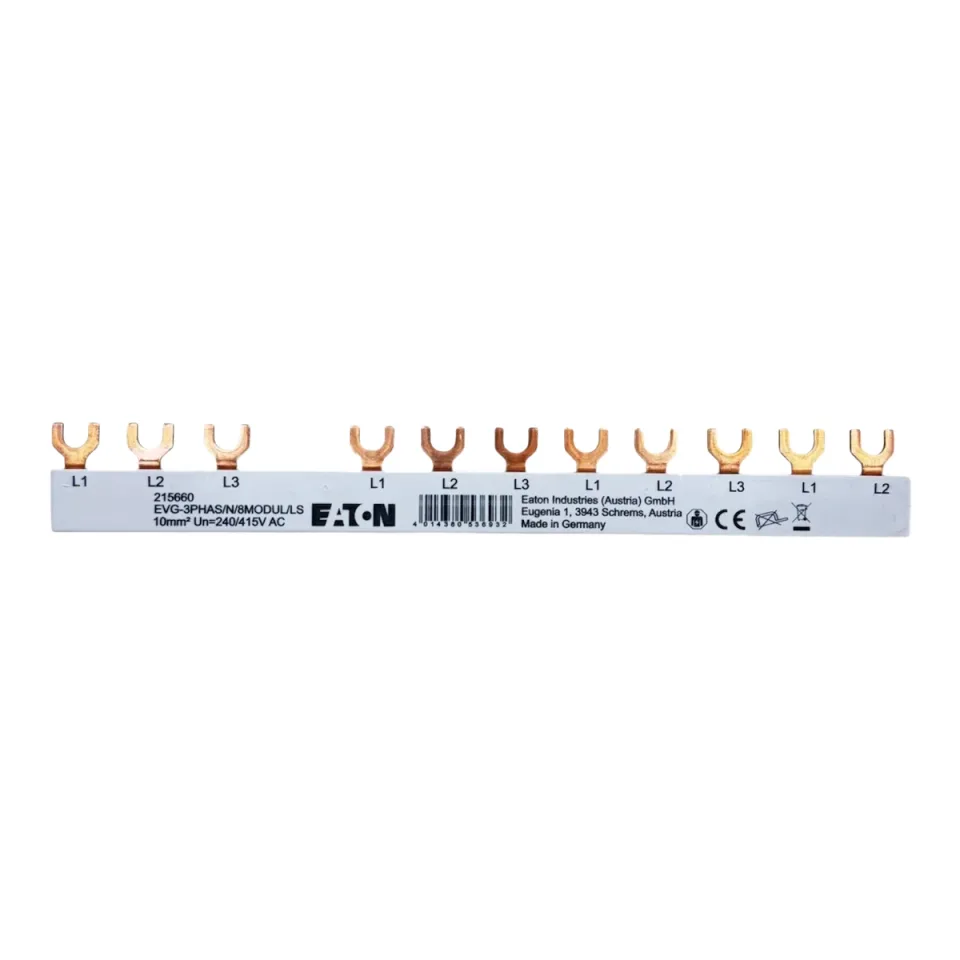 EVG-3PHAS/N/8MODUL/LS, Соединительная шина для модульных аппаратов