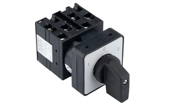 Переключатель UKT0-3-8212/E, 3P, 20A, тип 1-0-2, 3NO на 1_2, на дверь, фронт IP65