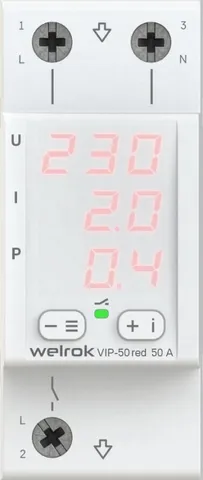 Многофункциональное реле Welrok VIP-50 red
