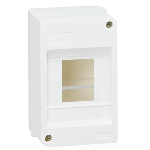Коробка Mini S на 4 модуля, 140x87x68мм, IP30, без клемм N+PE