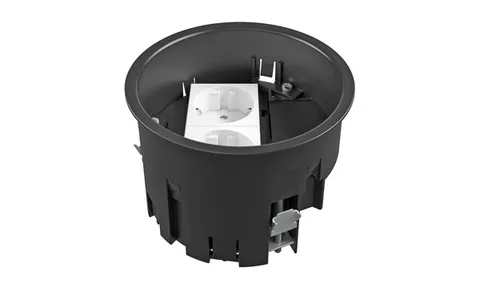 Коробка MT R2 VDE монтажная, укомплектованная розеткой 2х2P+E нем.ст., для люков GES R2, полиамид