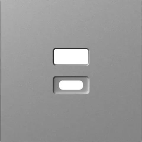 Накладка для розеток USB, сталь, серия A07