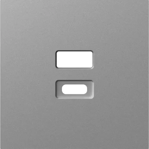 Накладка для розеток USB, сталь, серия A07