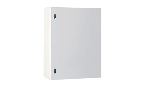 Щит моноблочный 1000x600x300мм (ВxШxГ) с монтажной панелью, RAL7035, IP66