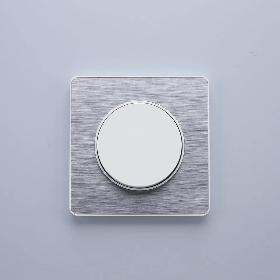 Рамка 1-постовая Schneider Electric Odace S52P802J, полированный алюминий/белый